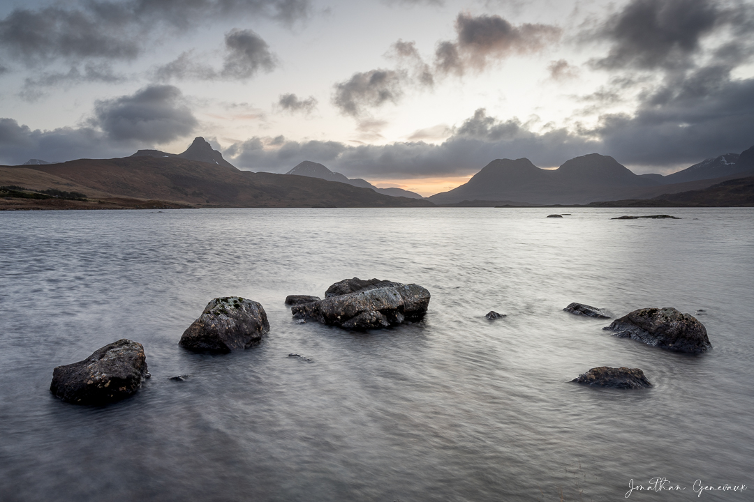 Visite d'un loch en Ecosse lors d'un stage photo