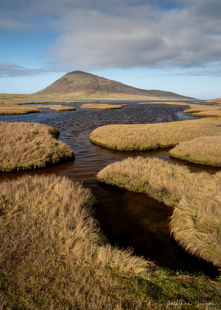 Photo des marais de Northon en Ecosse